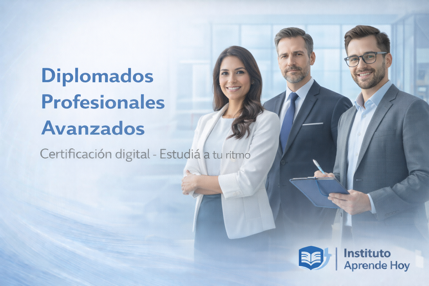 Diplomados profesionales online con certificación digital institucional | Instituto Aprende Hoy formación avanzada 100% online