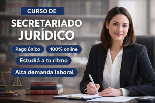 curso secretariado juridico online certificacion digital gestion legal administrativo